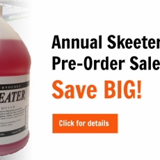 Annual Skeeter Eater Pre-order Sale.